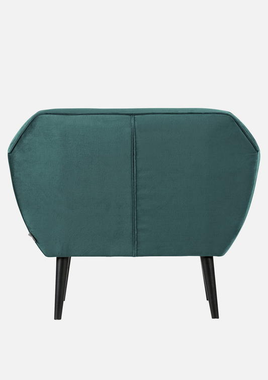 Rocco Armchair – Velvet Teal