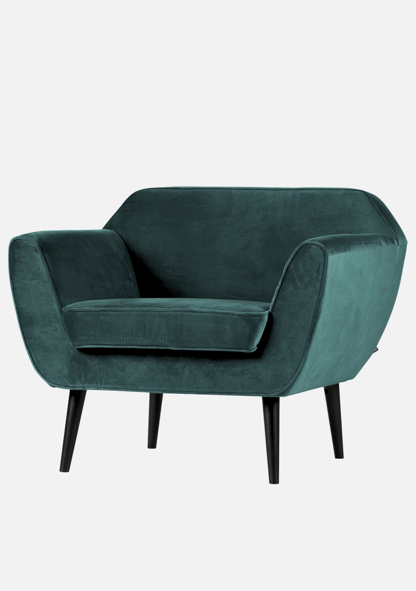 Rocco Armchair – Velvet Teal