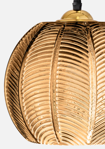 Adar Brown Pendant - Elara Maison