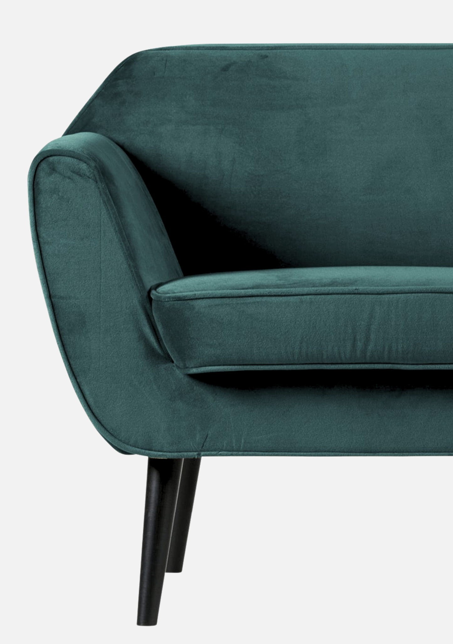 Rocco Armchair – Velvet Teal