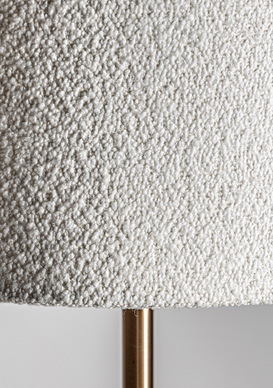 Saholy Marble Floor Lamp – Black & Gold - Elara Maison