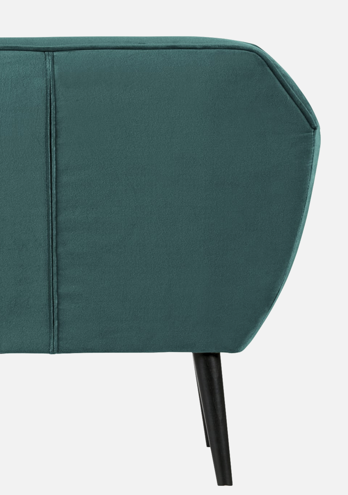Rocco Armchair – Velvet Teal