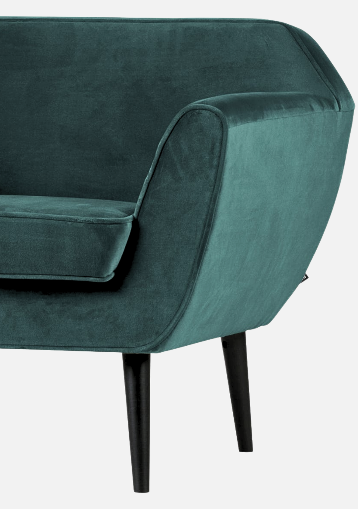 Rocco Armchair – Velvet Teal