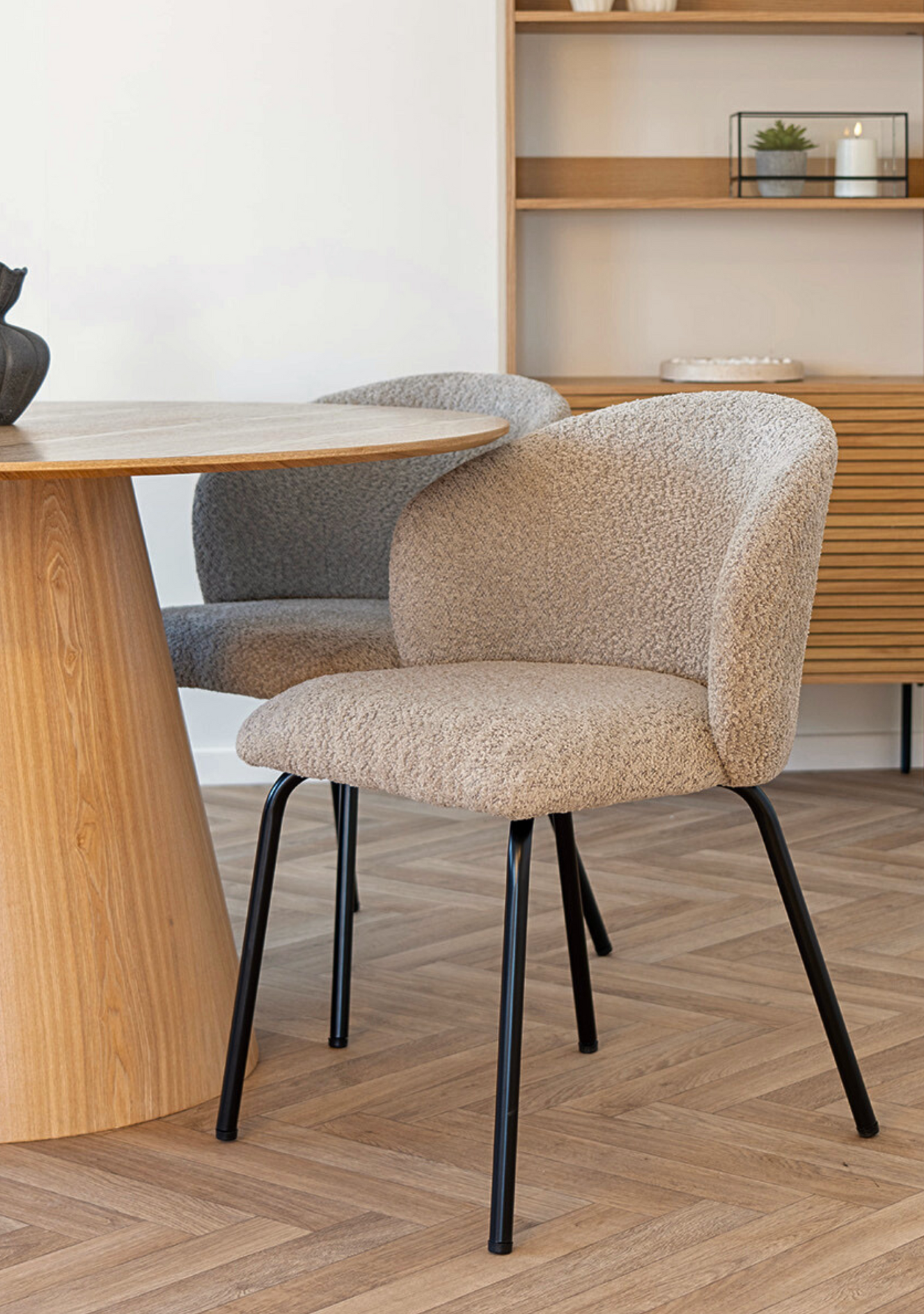 Safira Dining Chair – Set of 2 - Elara Maison