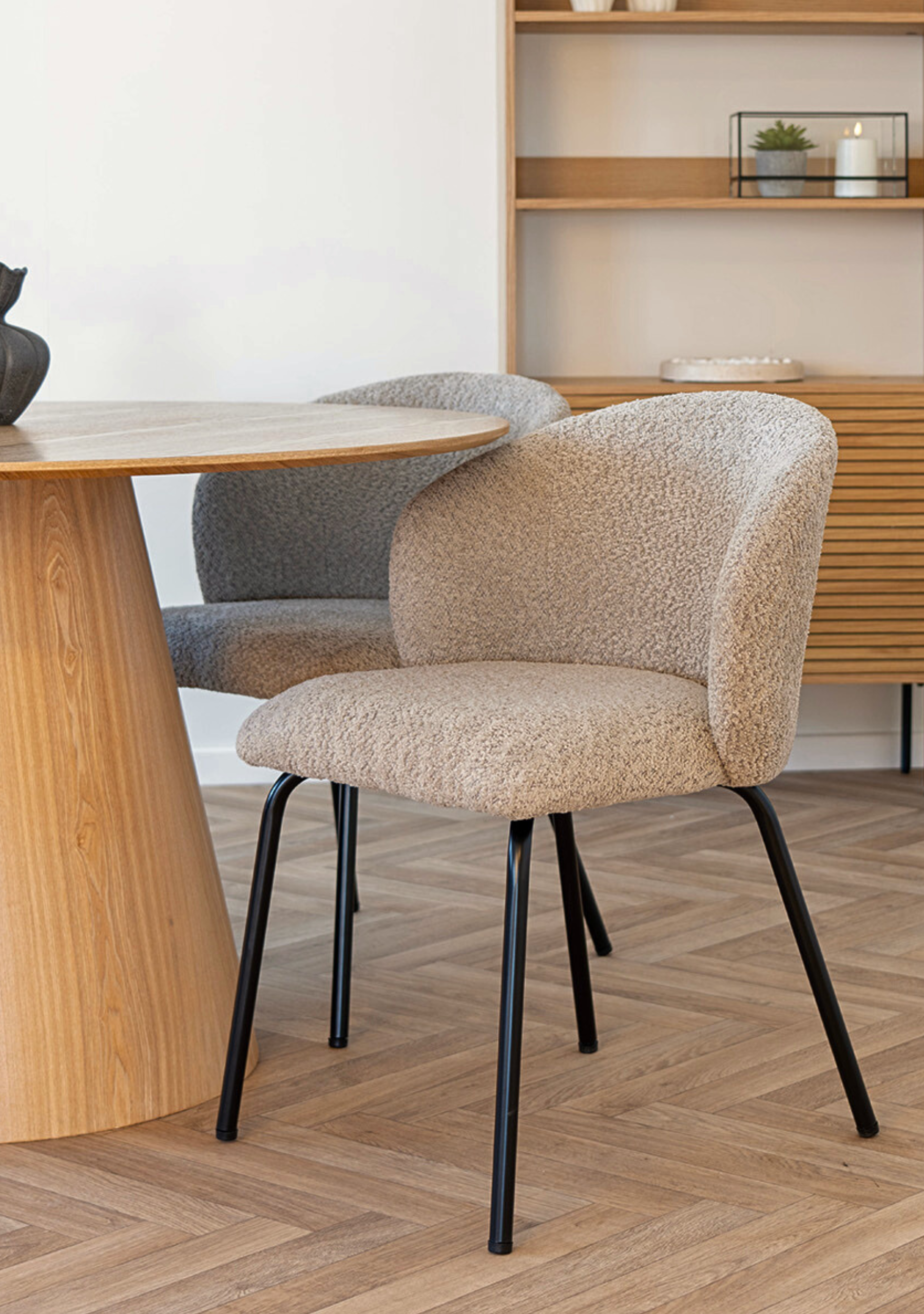 Safira Dining Chair – Set of 2 - Elara Maison