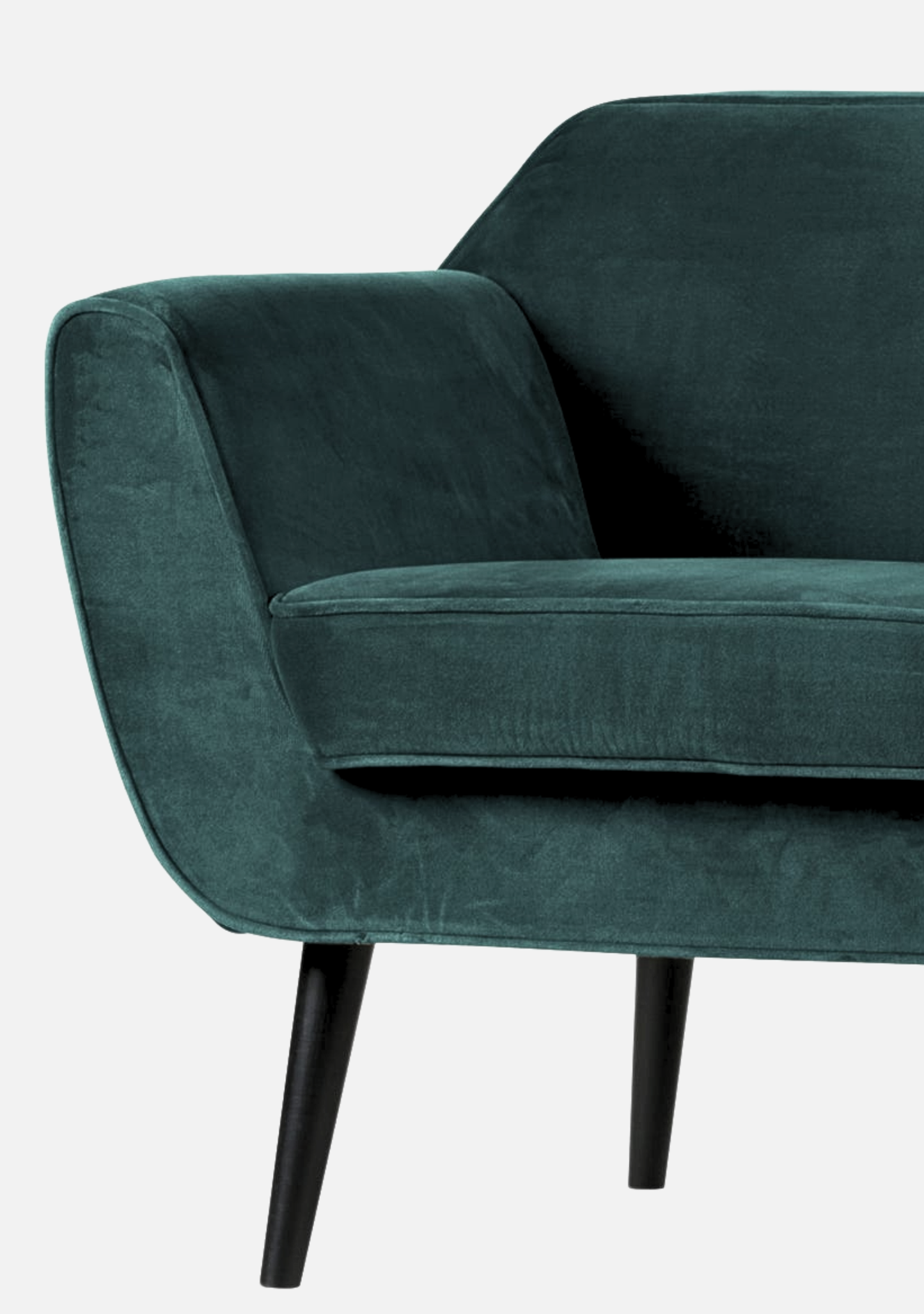 Rocco Armchair – Velvet Teal