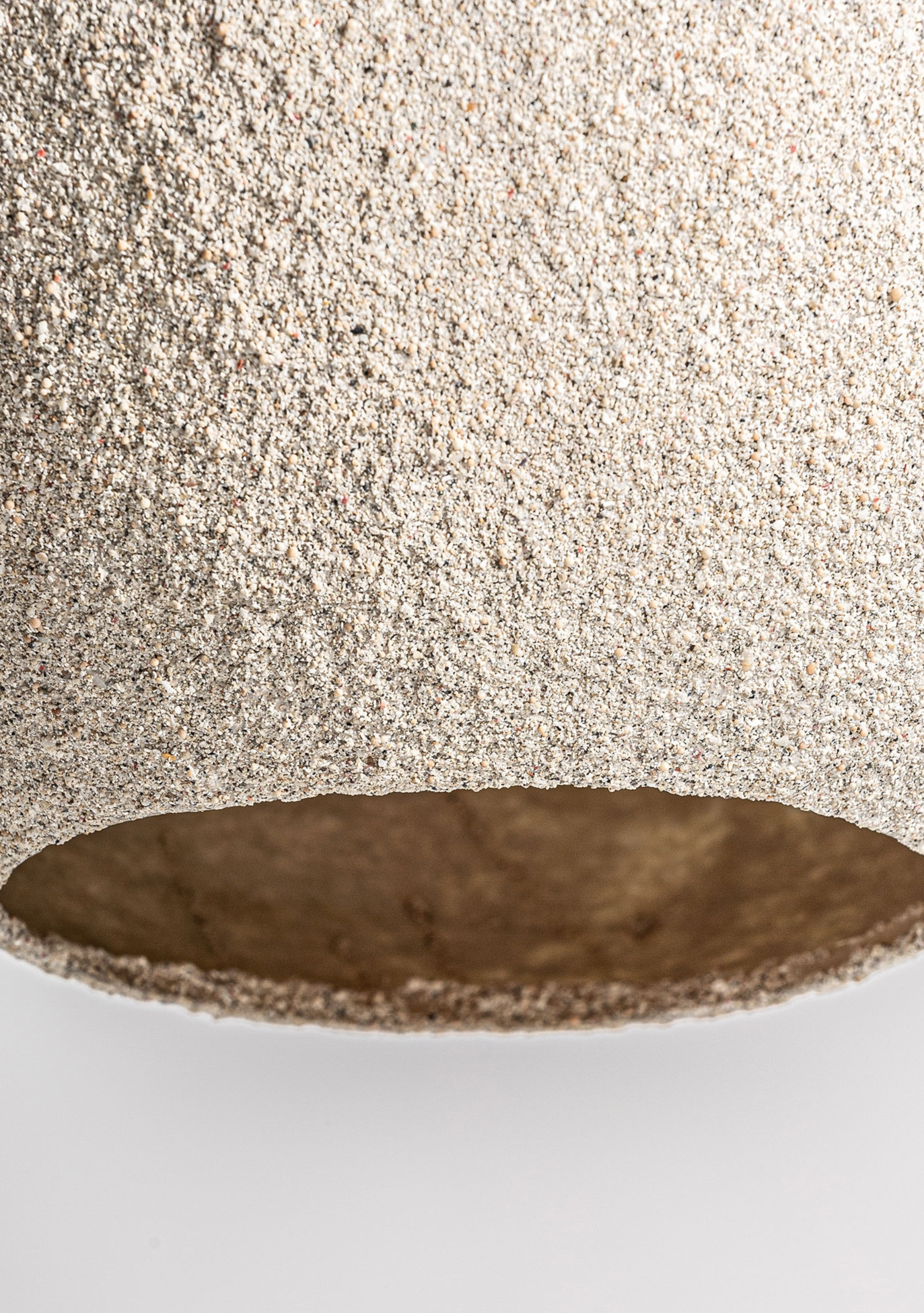 Nyland Organic Pendant Lamp – Cream 30 cm - Elara Maison