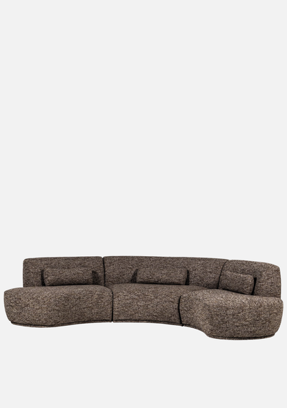 Batavier Sofa 6-Seater – Brown Mélange