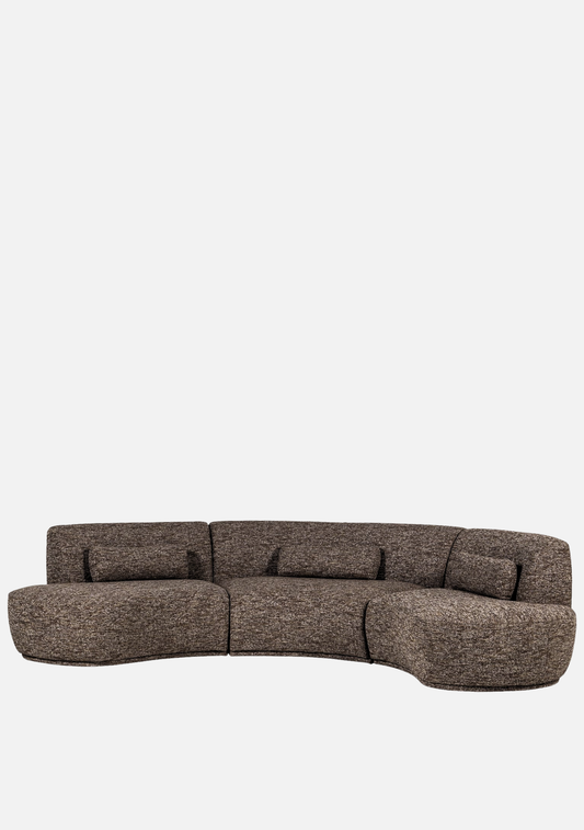 Batavier Sofa 6-Seater – Brown Mélange