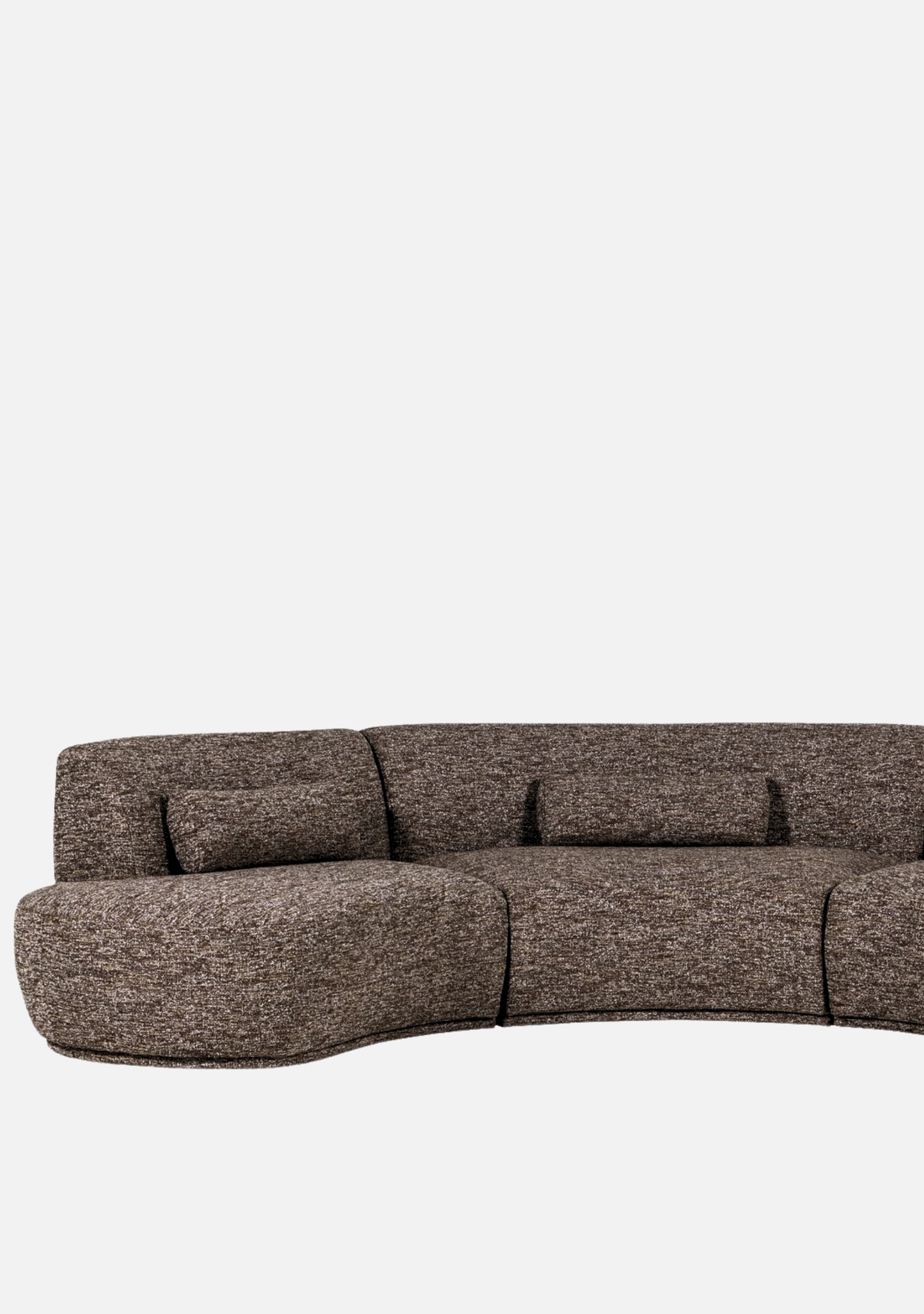 Batavier Sofa 6-Seater – Brown Mélange