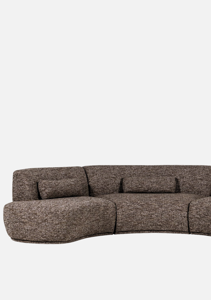 Batavier Sofa 6-Seater – Brown Mélange