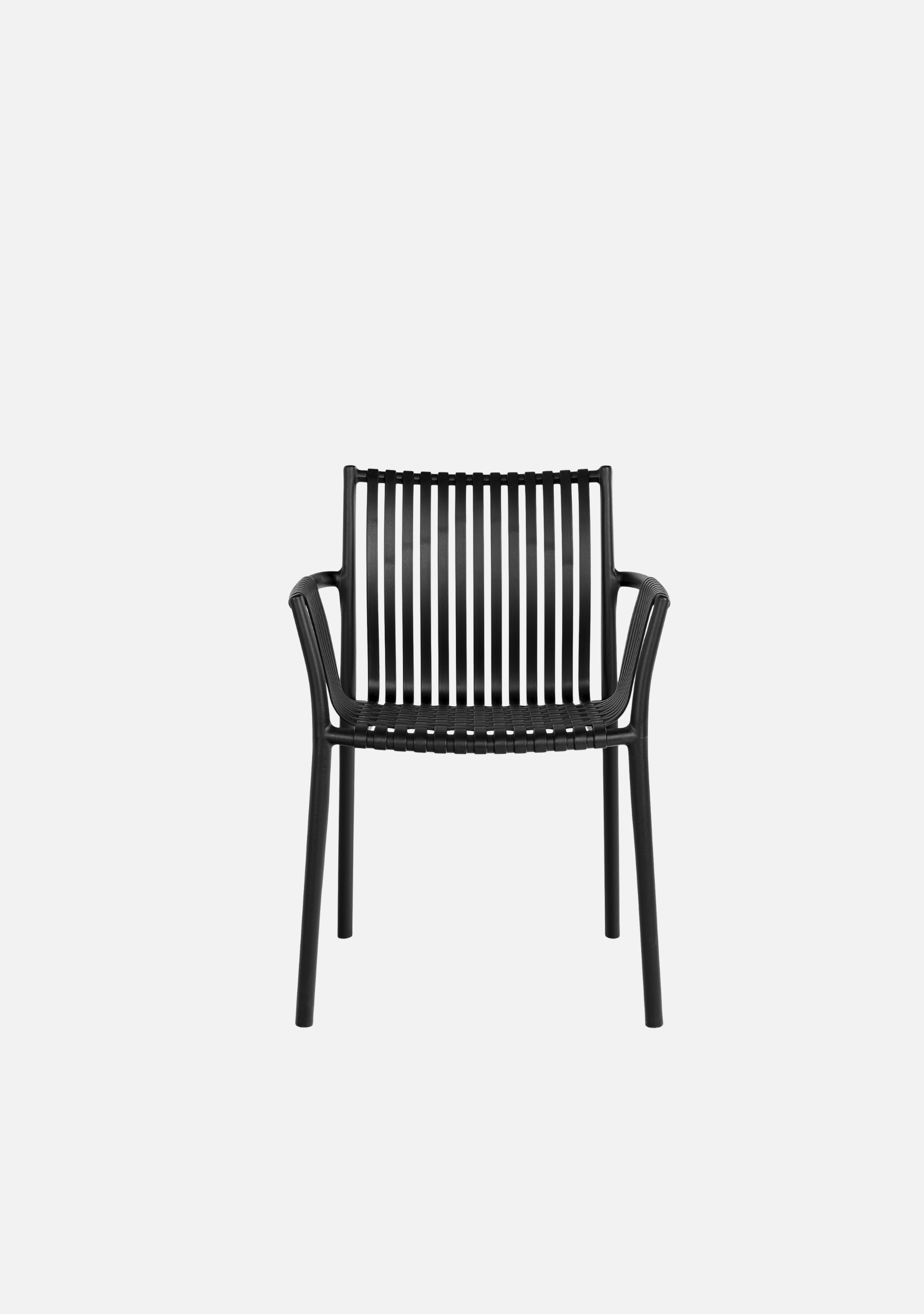 Tulsa Garden Chair – Set of 4, Black - Elara Maison