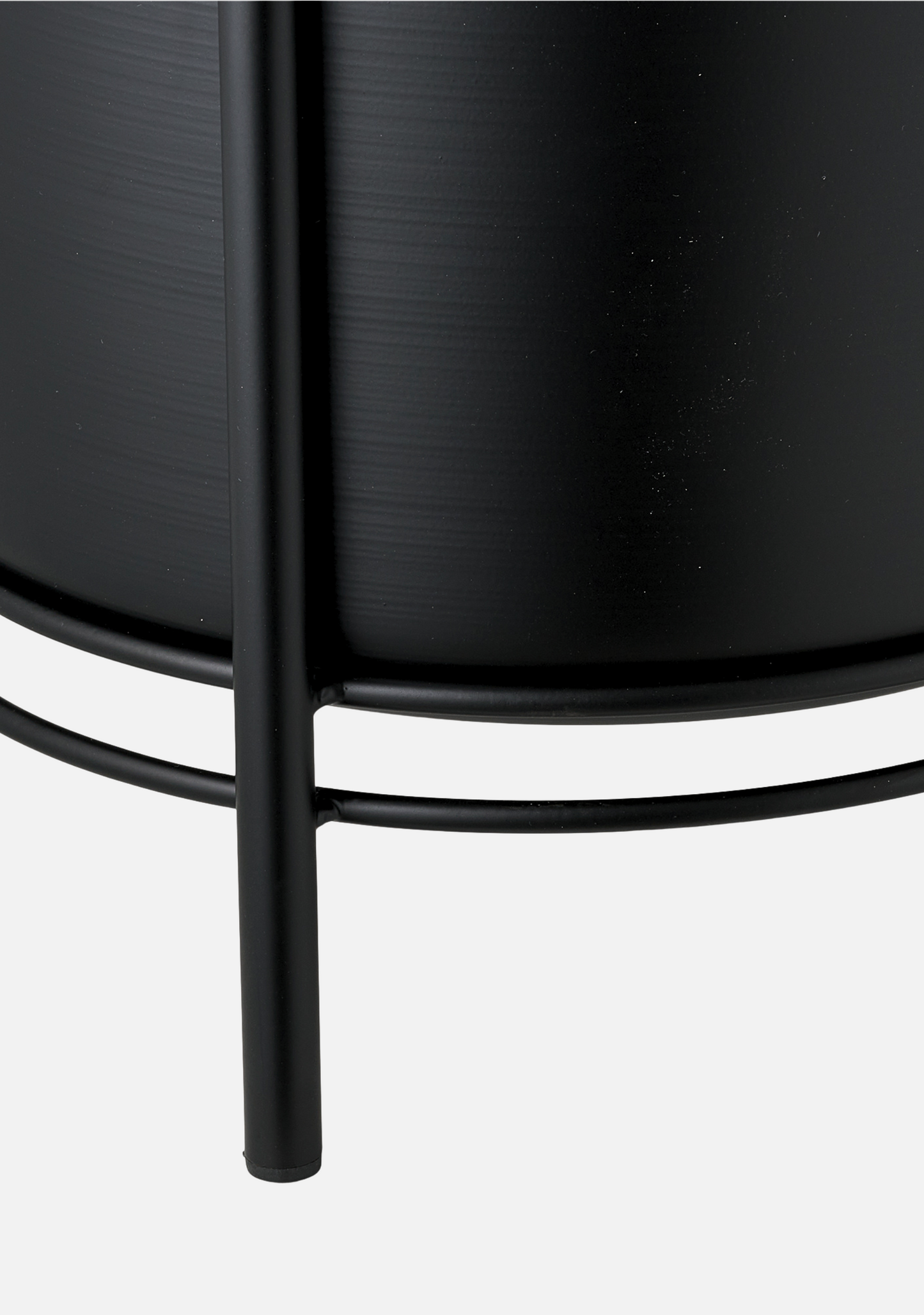 Flowerpot Set – Black Steel - Elara Maison