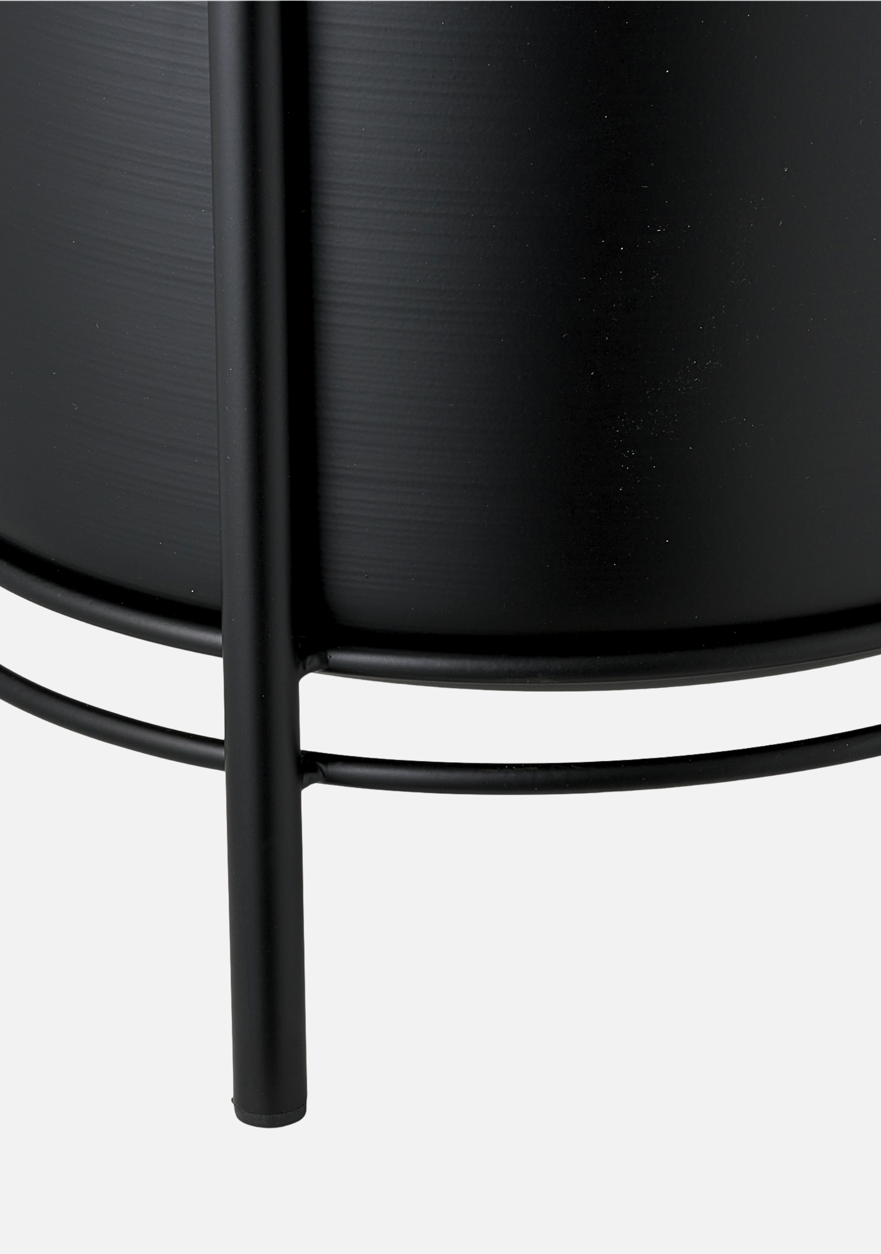 Flowerpot Set – Black Steel - Elara Maison