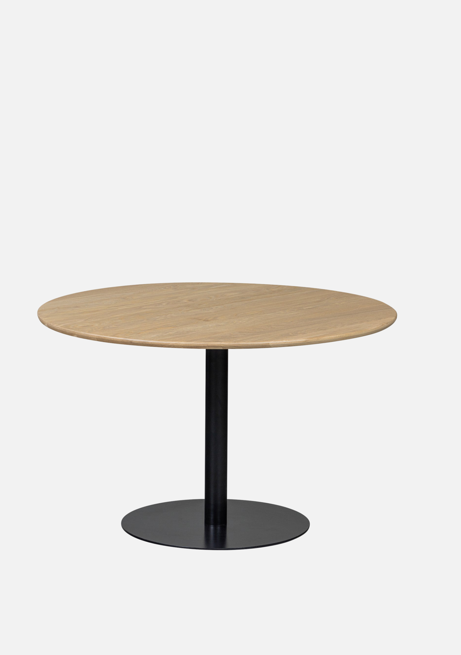 Tablo Dining Table – Round FSC® Oak Transparent 120 cm - Elara Maison