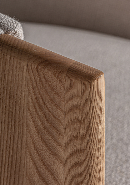 Nara Beige Oak Dining Chair