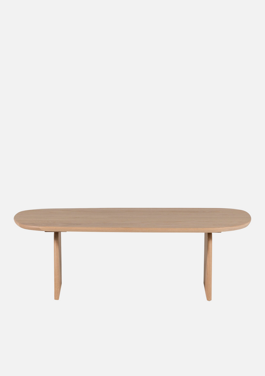 Tablo Coffee Table – Oak Transparent 110×60 cm FSC® - Elara Maison