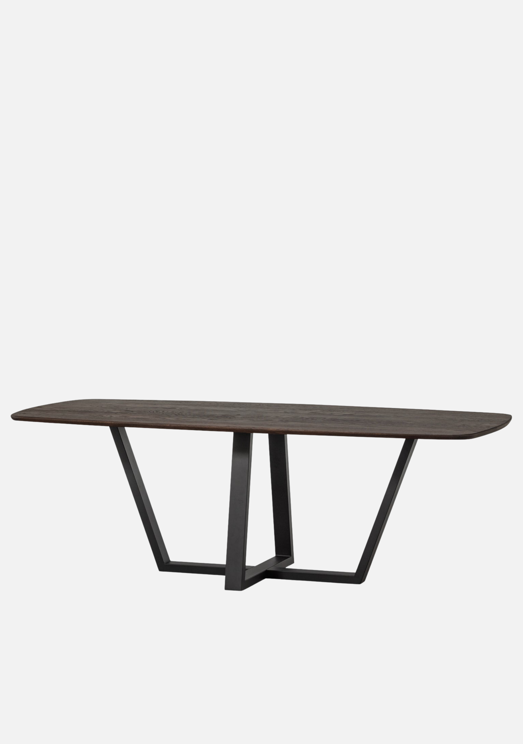 Tablo Danish Oval Dining Table – Oak Mystique Brown 220×100 cm FSC® - Elara Maison