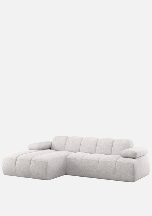 Mojo Bouclé Chaise Ecru