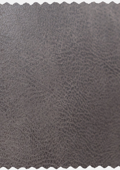 Statement Eco Leather Sofa – Dark Grey