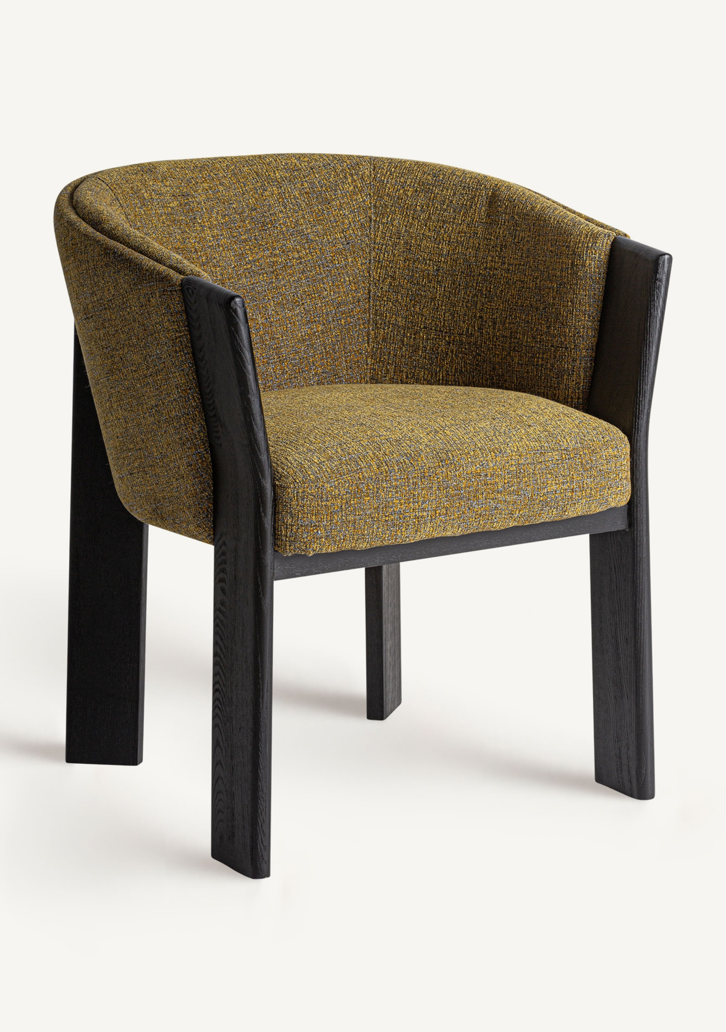Nara Upholstered Solid Oak Designer Dining Chair