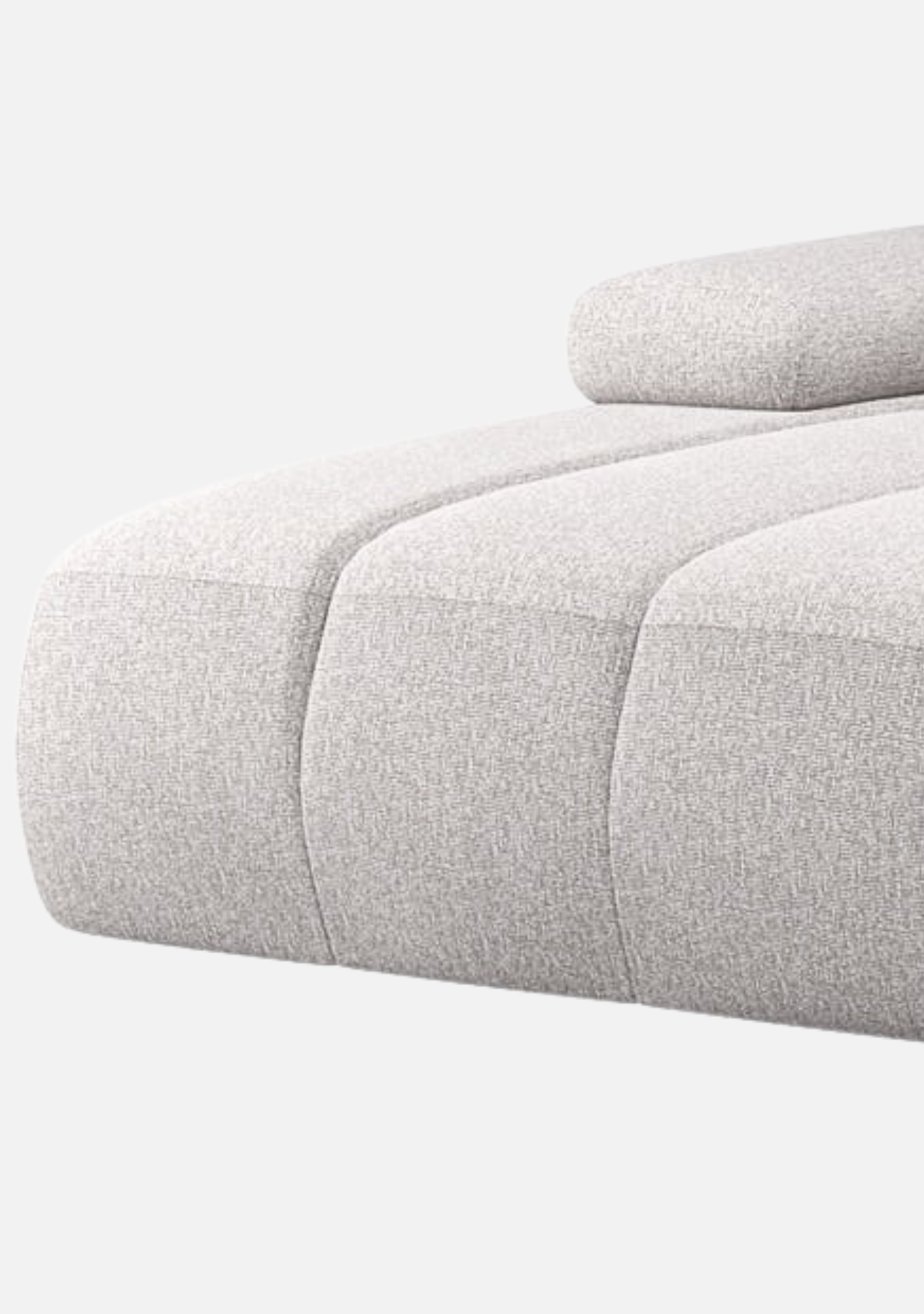 Mojo Bouclé Chaise Ecru