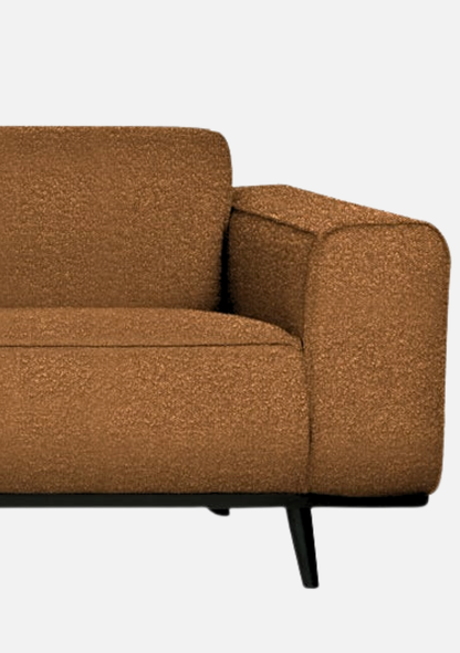 Statement Bouclé Sofa – Butter