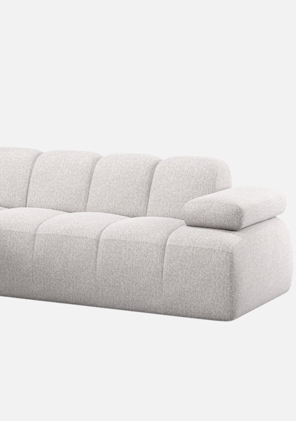 Mojo Bouclé Chaise Ecru