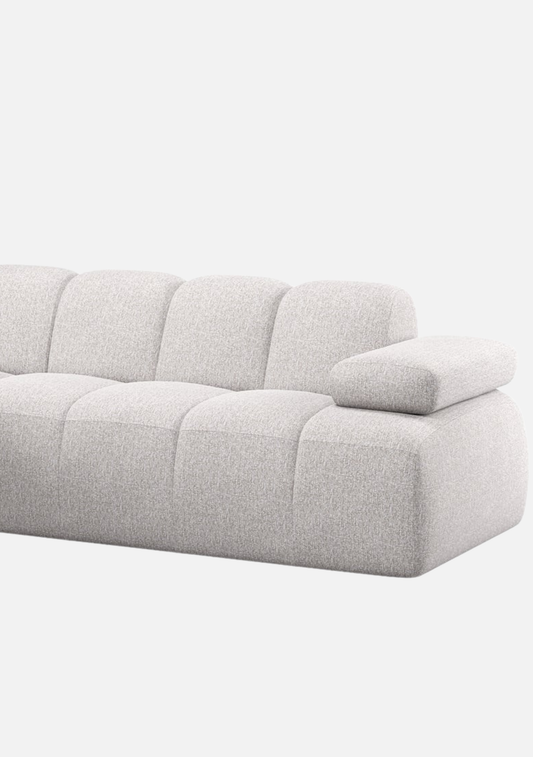 Mojo Bouclé Chaise Ecru