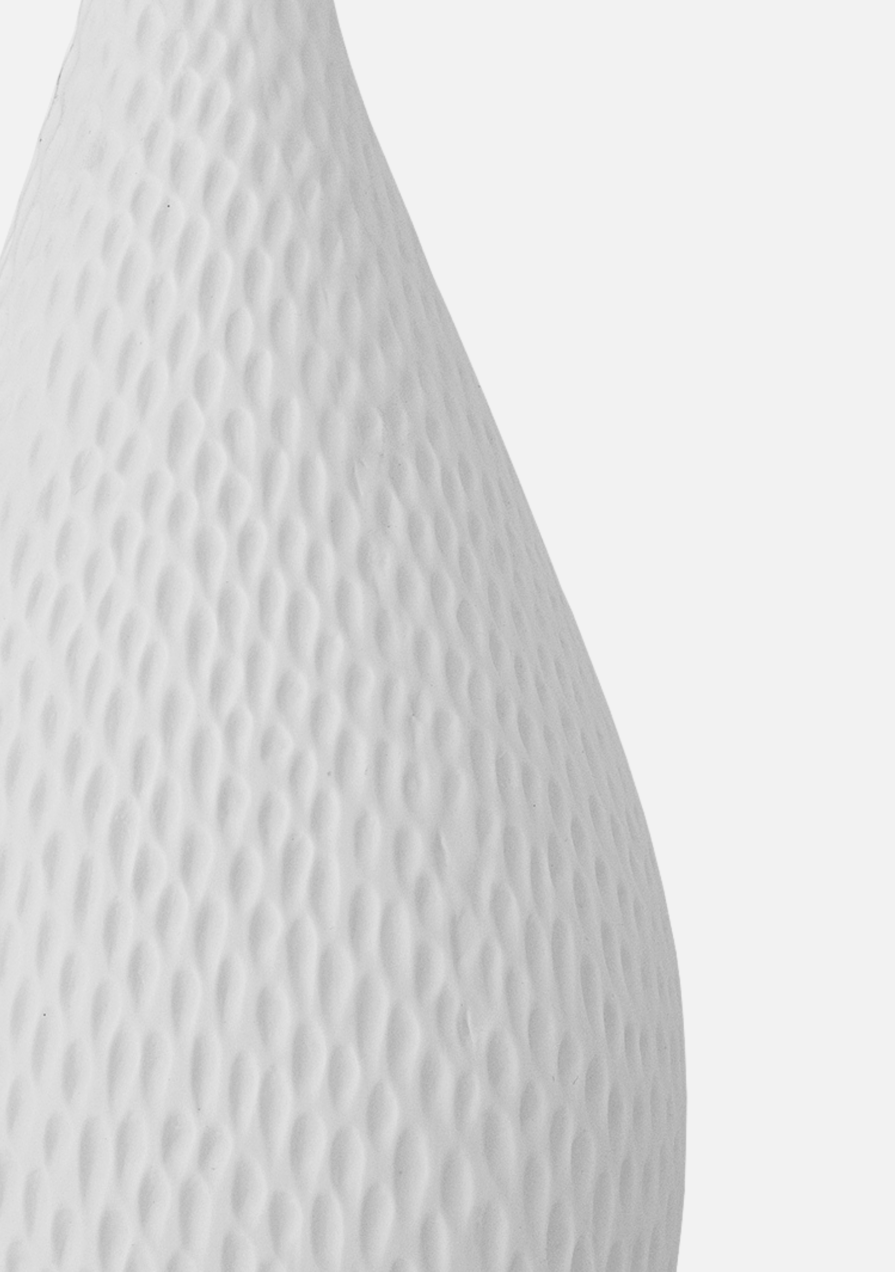 Pela Lamp – White Stoneware - Elara Maison