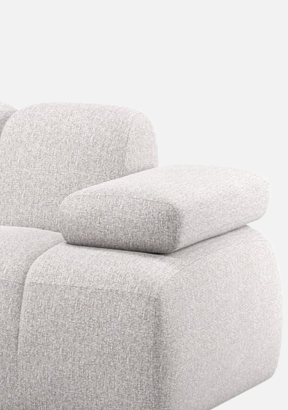 Mojo Bouclé Chaise Ecru