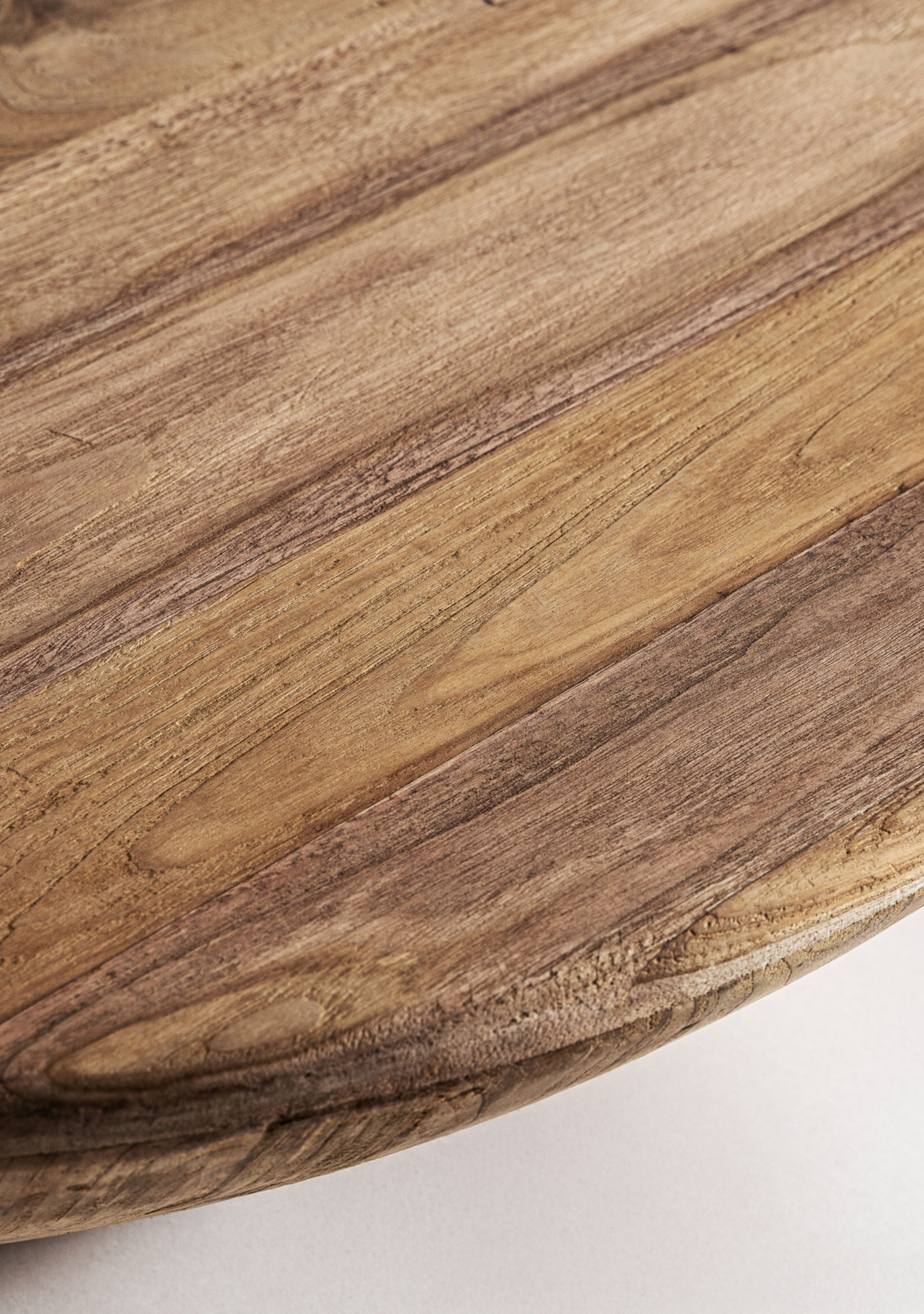 Erloy Reclaimed Teak Coffee Table – Natural - Elara Maison