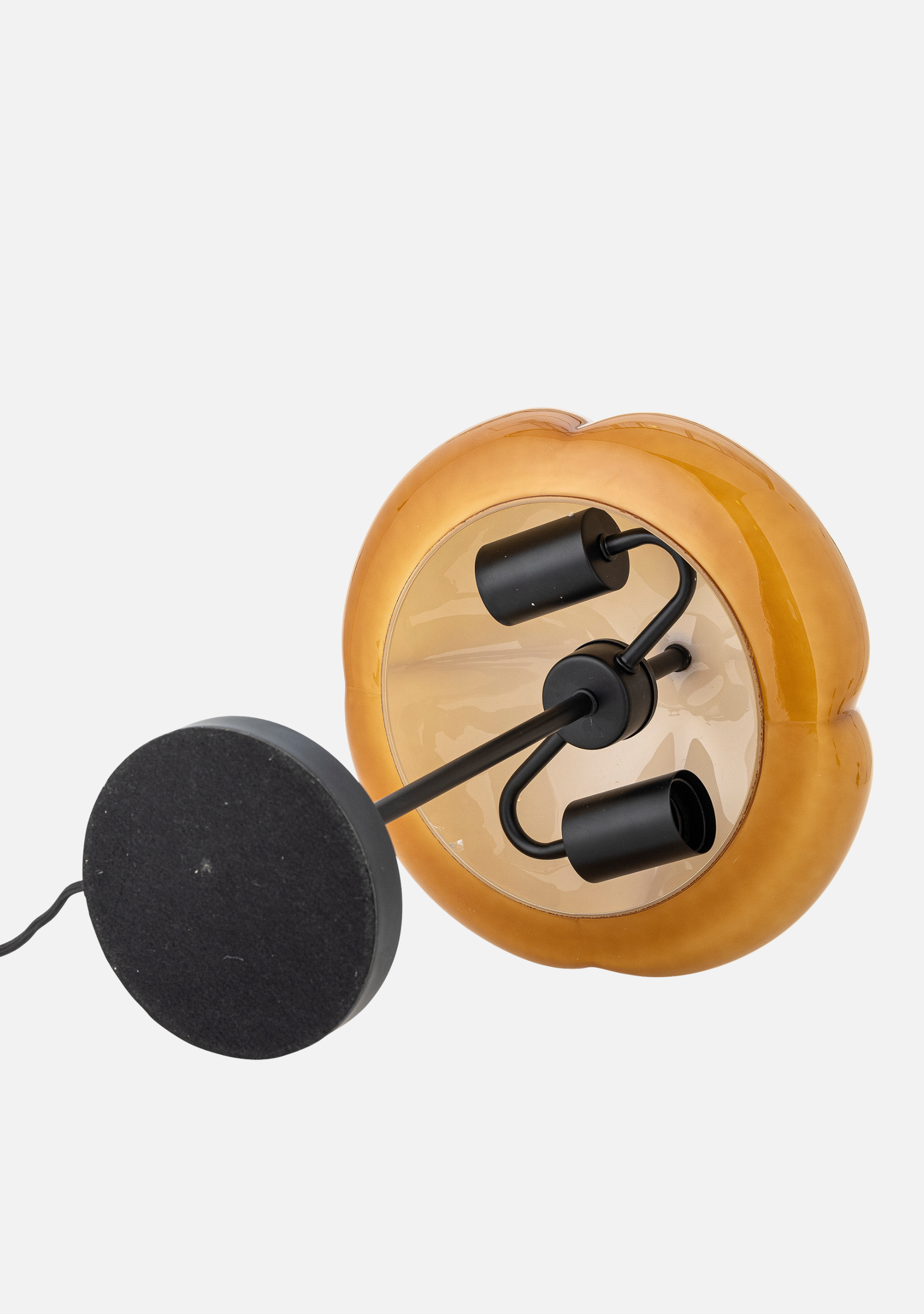 Kinoko Lamp – Yellow Metal - Elara Maison