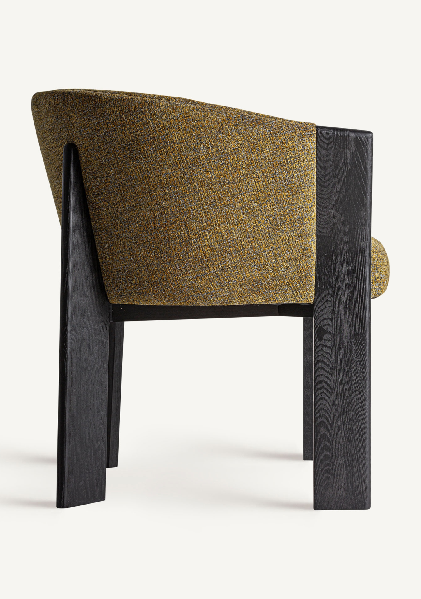 Nara Upholstered Solid Oak Designer Dining Chair