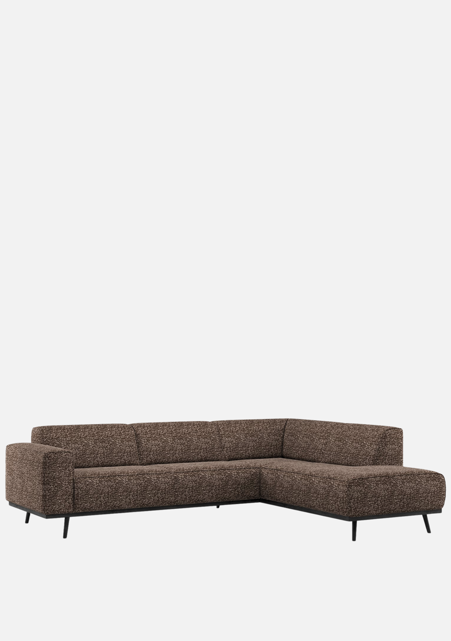 Statement Corner Sofa Brown