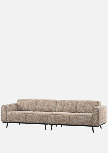 Statement Sofa Light Brown