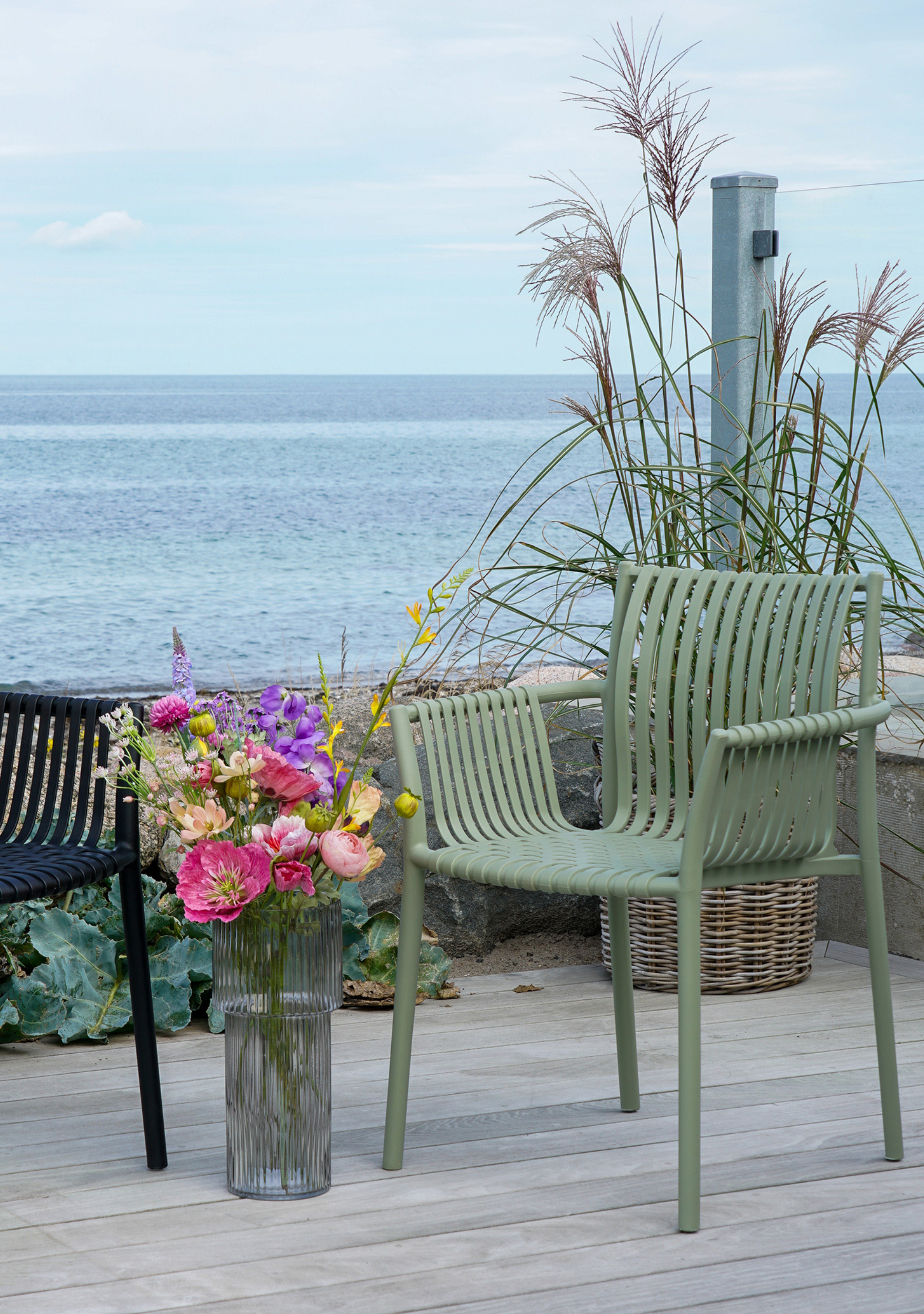 Tulsa Garden Chair – Set of 4, Green - Elara Maison