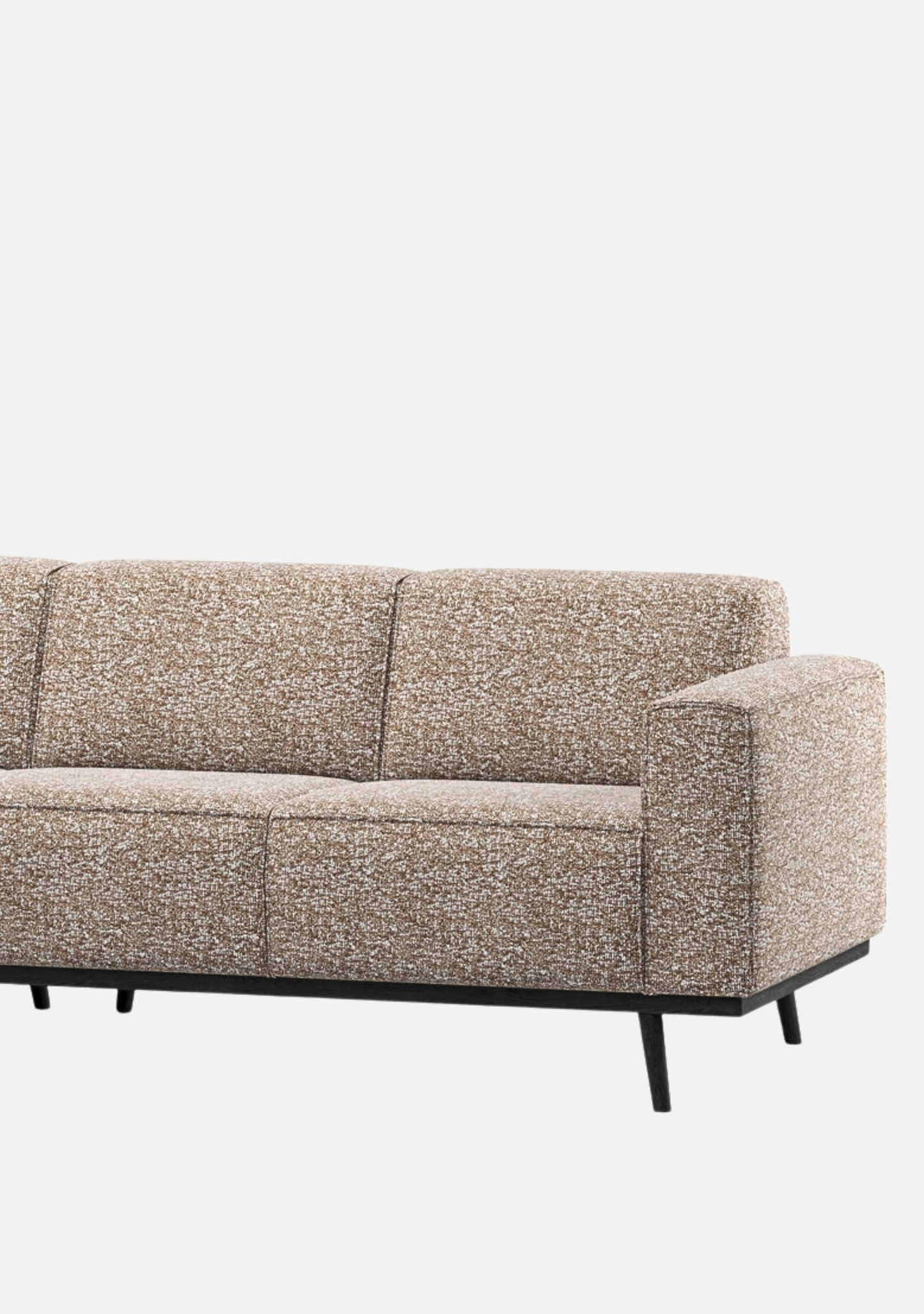 Statement Sofa Light Brown
