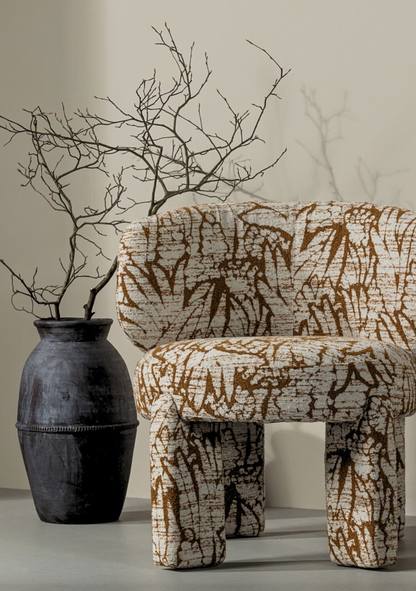 Upke Armchair – Natural Brown