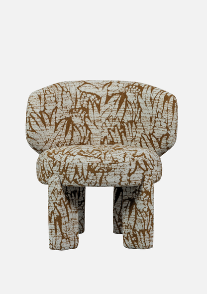 Upke Armchair – Natural Brown
