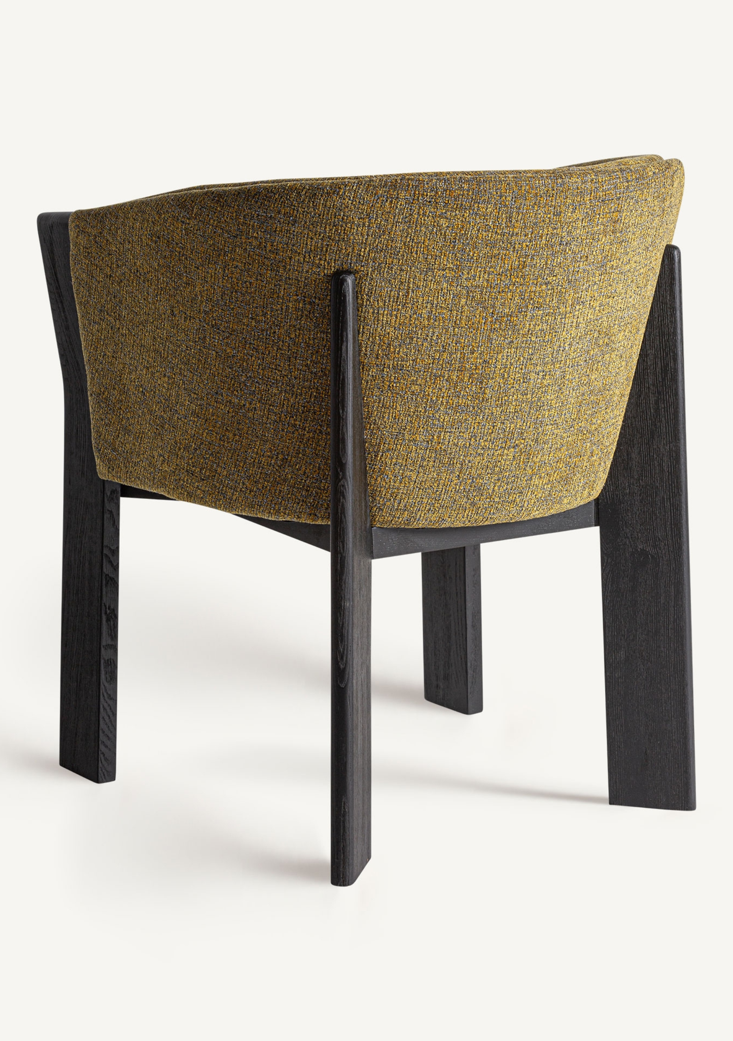 Nara Upholstered Solid Oak Designer Dining Chair