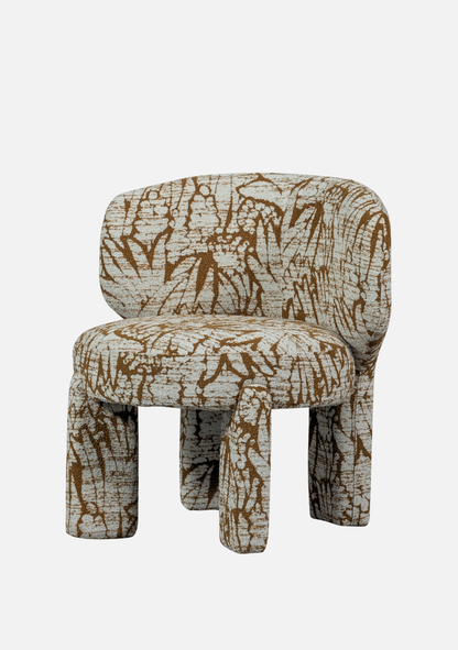 Upke Armchair – Natural Brown