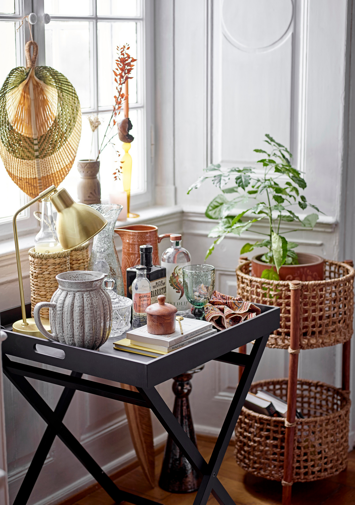 Catya Lamp – Brass Metal - Elara Maison