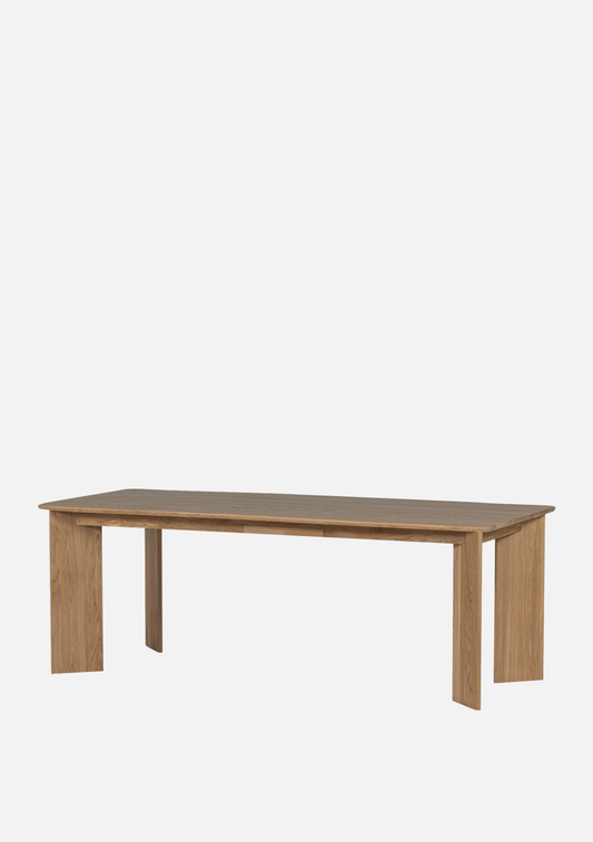 Tablo Oak Table 220x100 cm, Transparent FSC® Oak