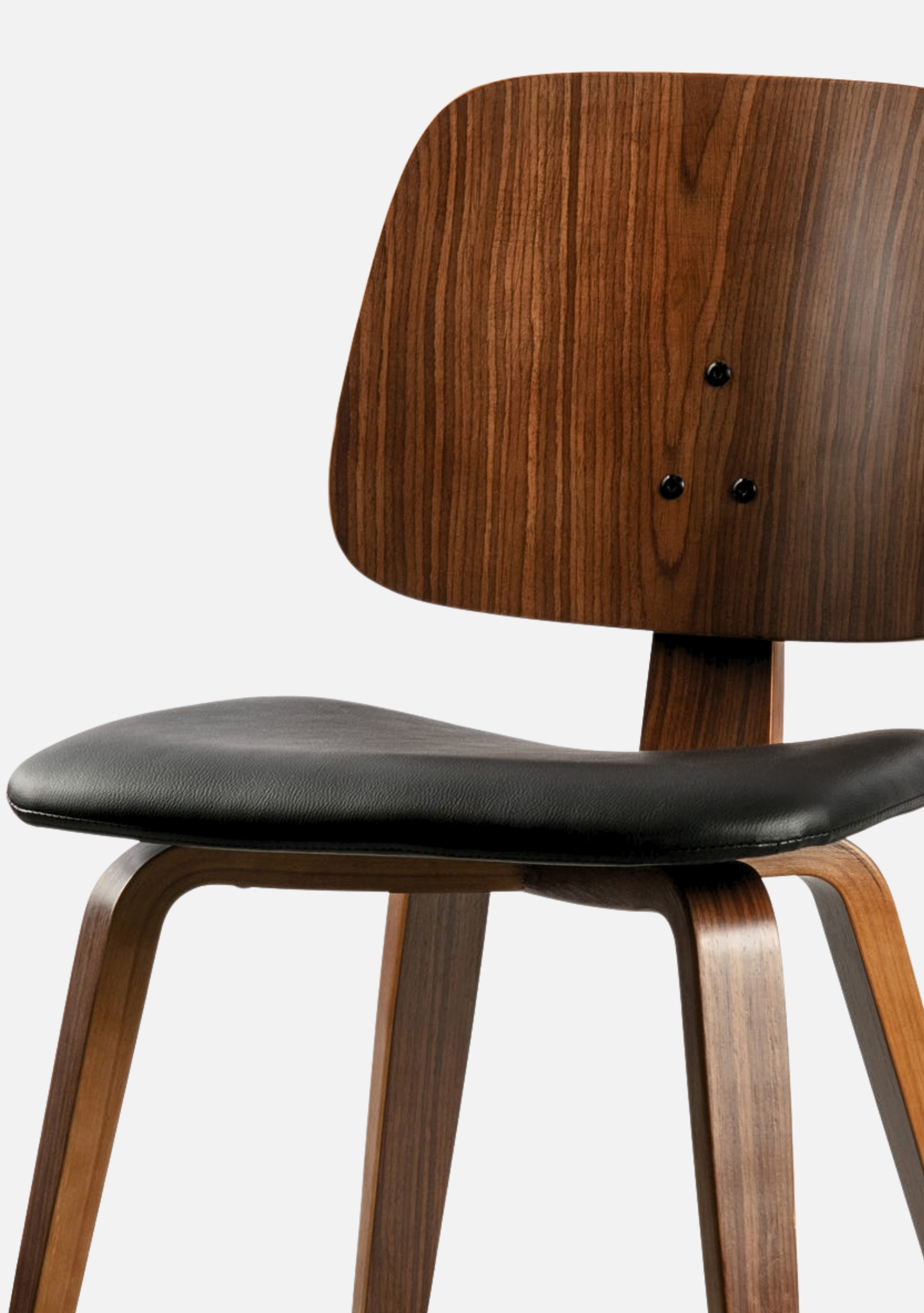 Classic Chair Black & Walnut