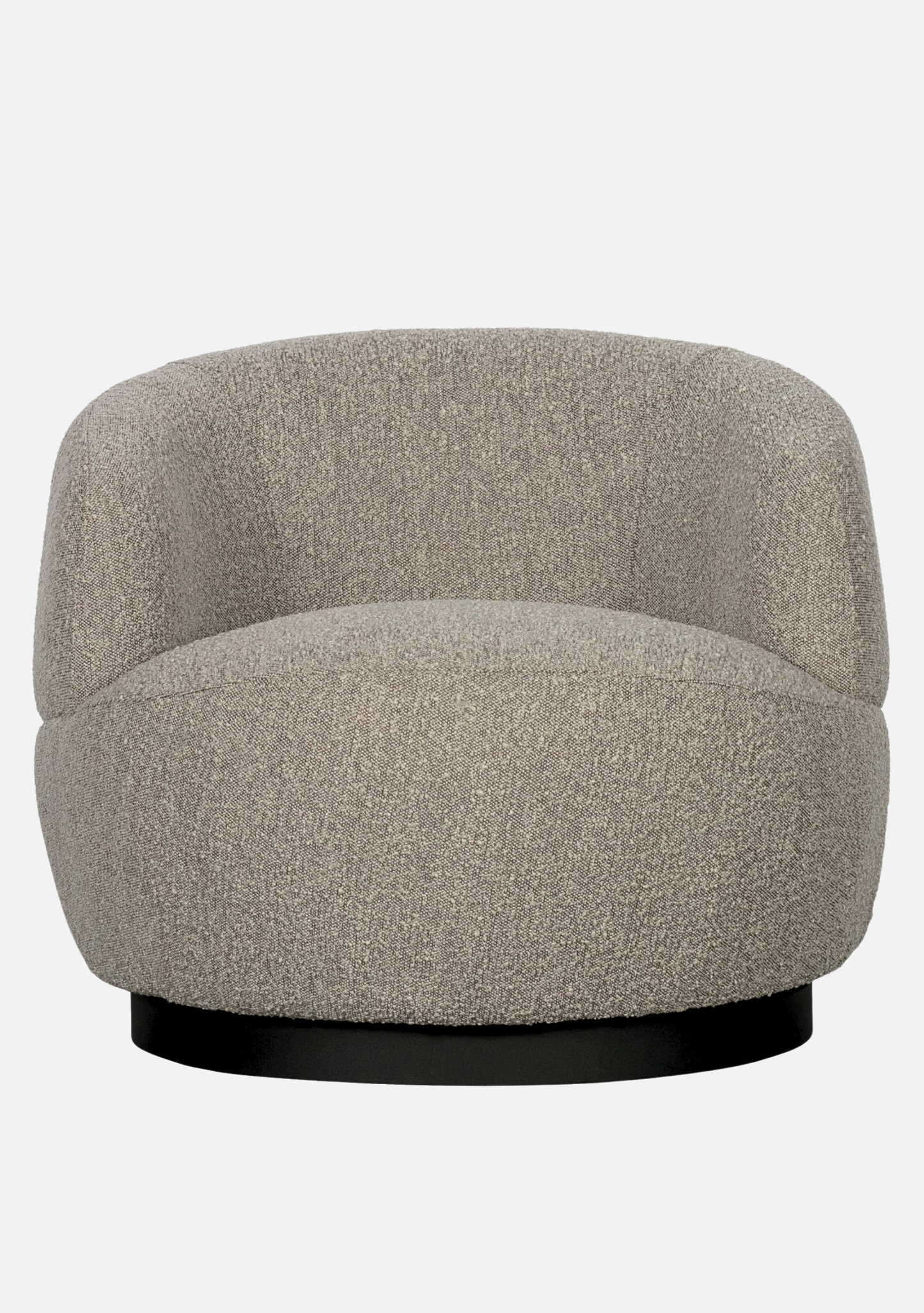 Woolly Swivel Armchair – Natural Mix