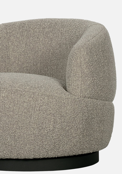 Woolly Swivel Armchair – Natural Mix