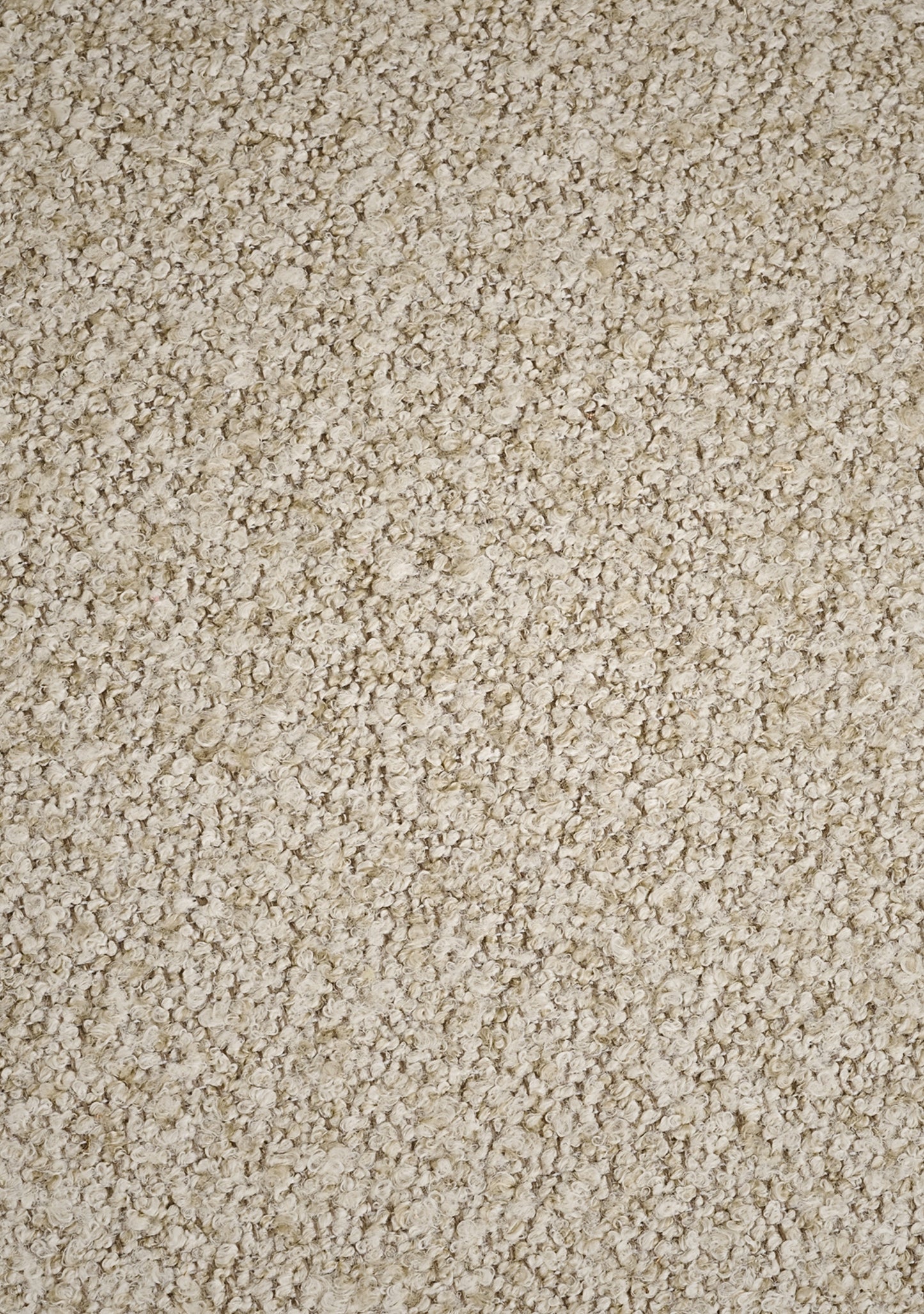 Hawkes Swivel Lounge Chair – Sand Bouclé Texture