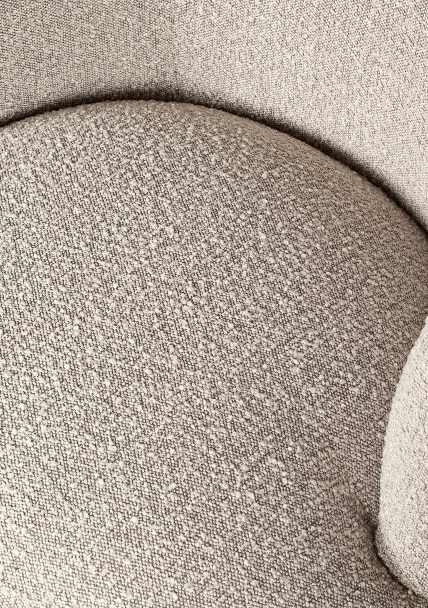 Woolly Swivel Armchair – Natural Mix