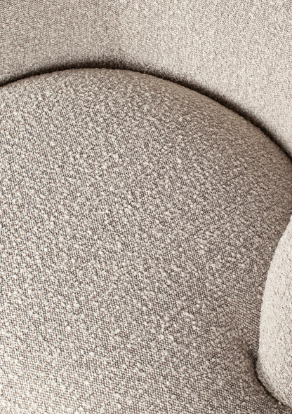 Woolly Swivel Armchair – Natural Mix